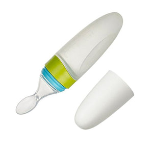 90ml Silicone Squeeze Bottle Dispensing Spoon