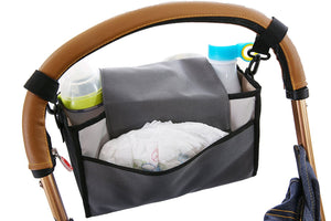 iSuperb Stroller Organizer Bag Stroller  (Black Triangle)